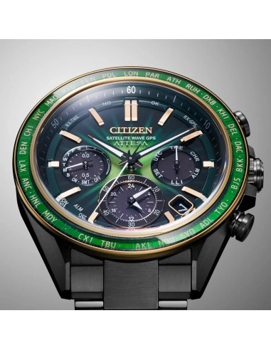 GPS titanio solar CITIZEN ATTESA CC4084-83Z 44.6MM JDM hecho en Japón Limited